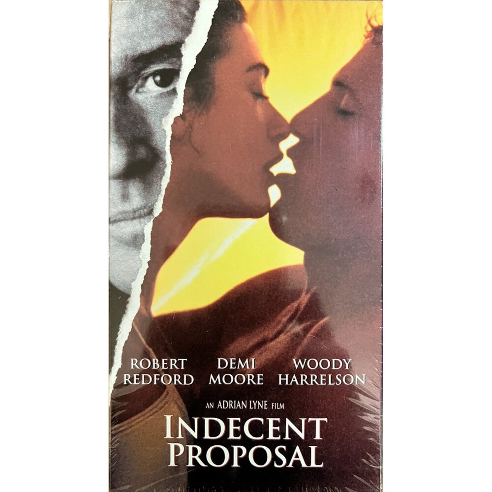 Indecent Proposal (VHS, 1993) Robert Redford Demi Moore Woody Harrelson Like New